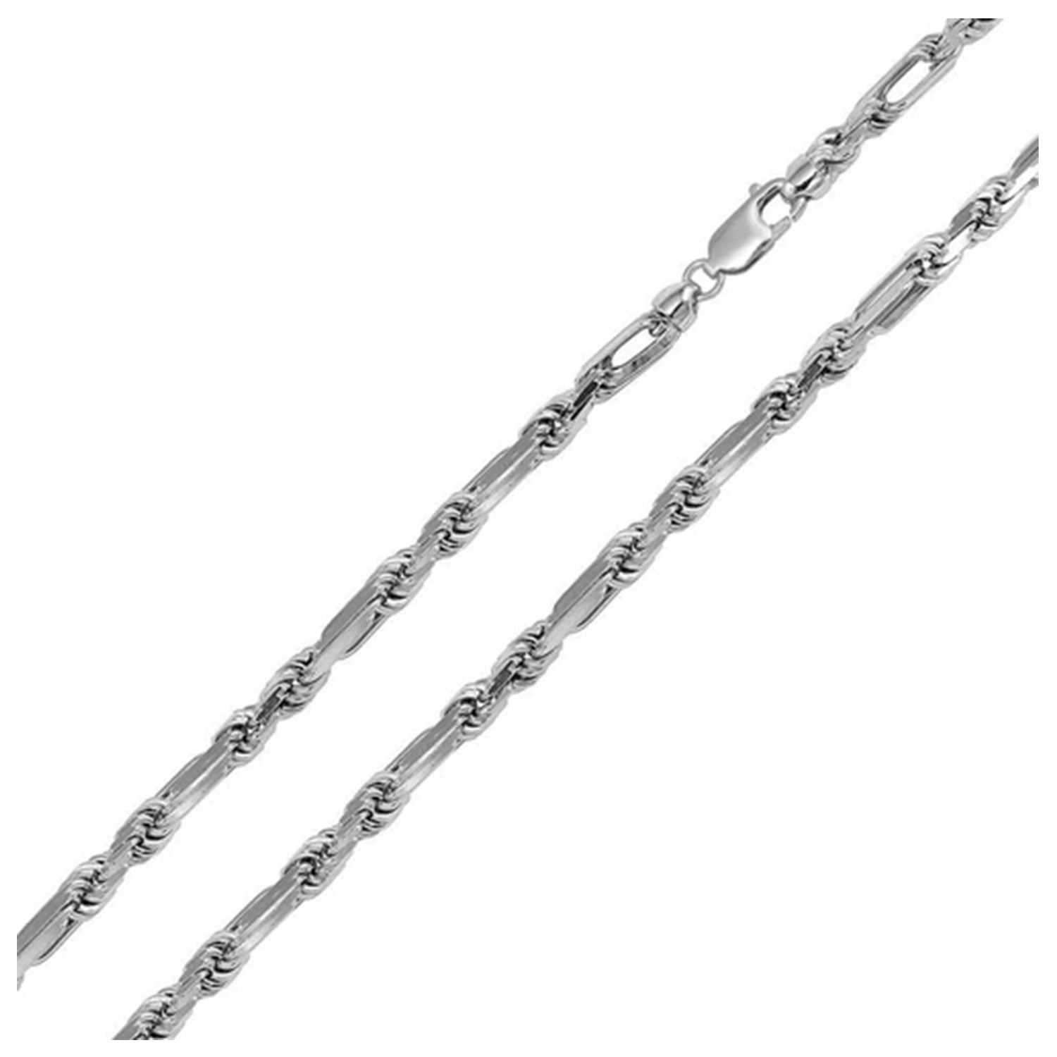 Sterling Silver 5.7 mm FigaRope Chain