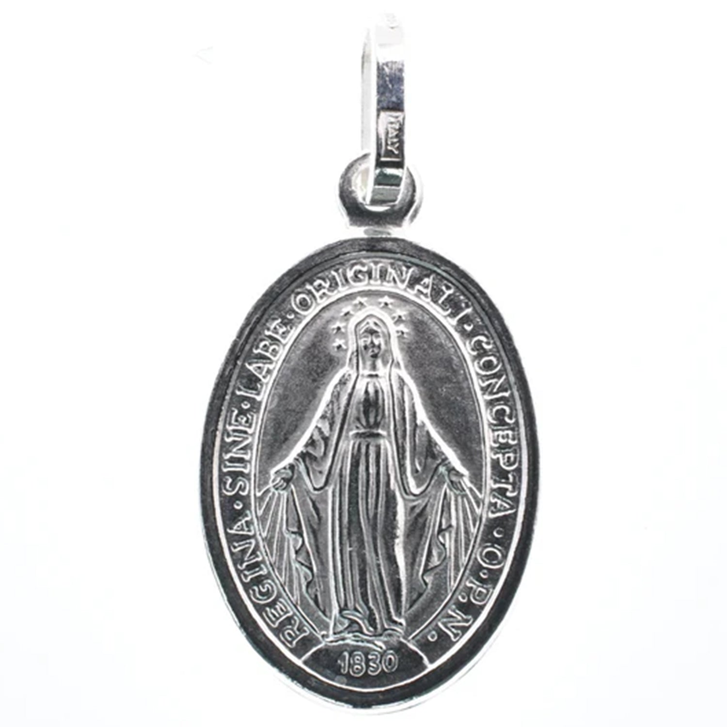 Sterling Silver Mary Pendant