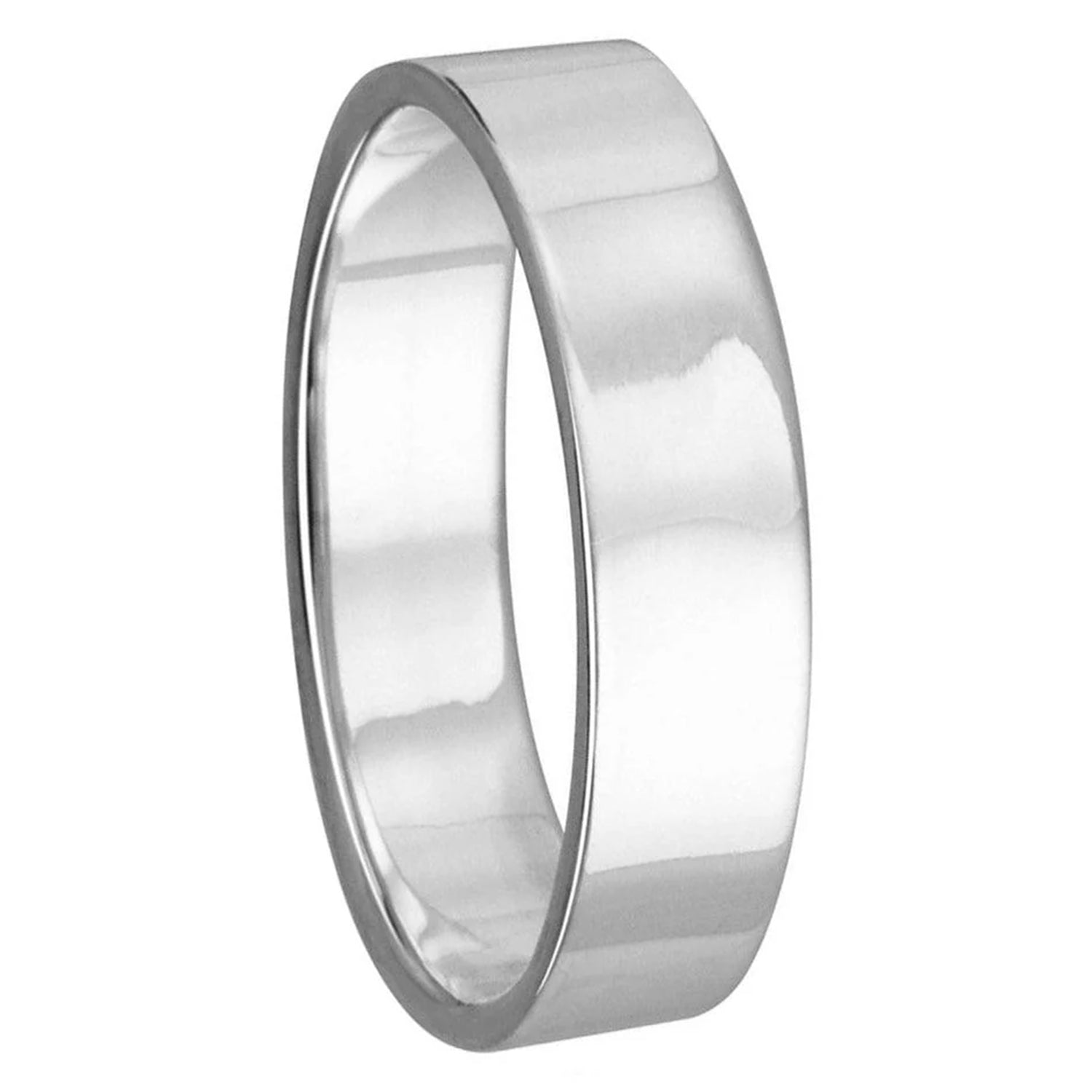 Sterling Silver 2 mm Flat Band Ring