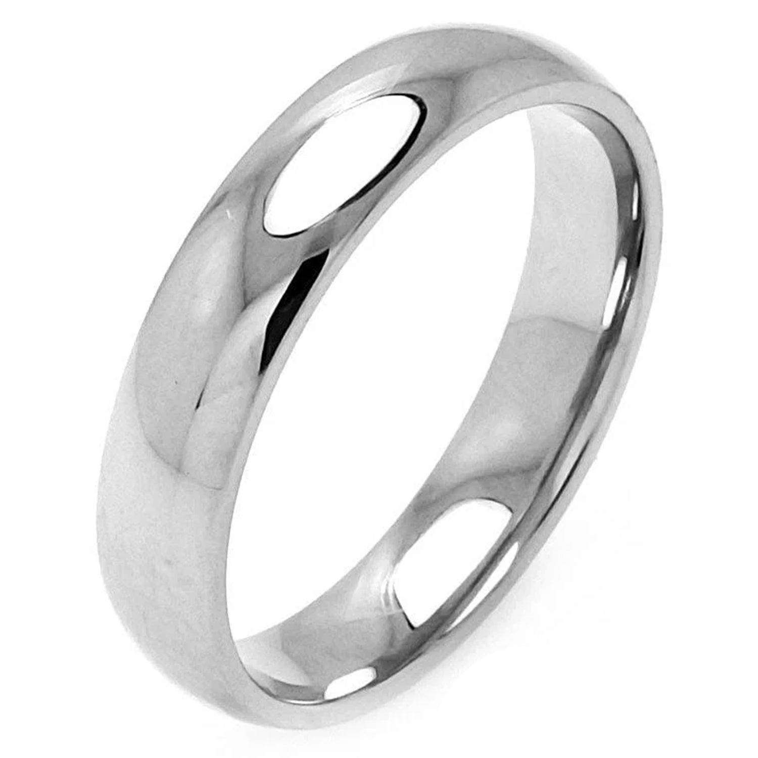 Sterling Silver 3 mm Round Band Ring