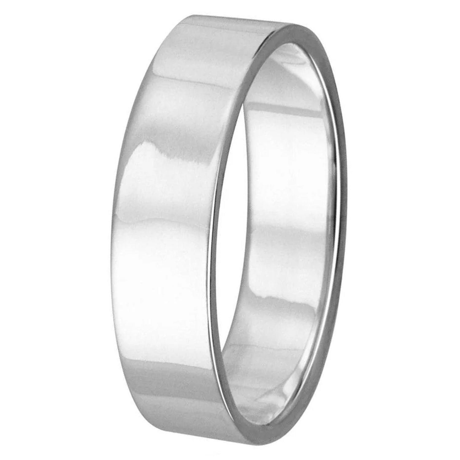 Sterling Silver 3 mm Flat Band Ring