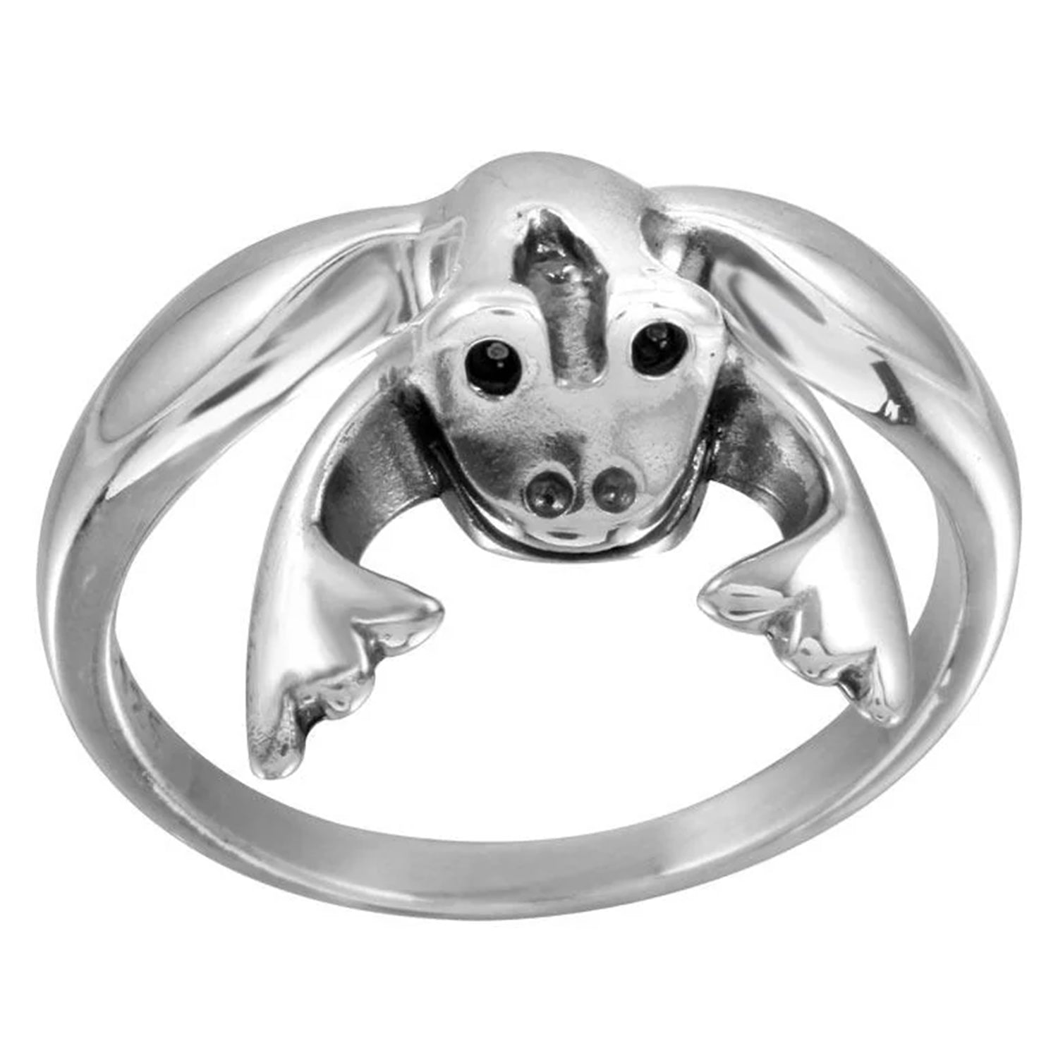 Sterling Silver Frog Ring