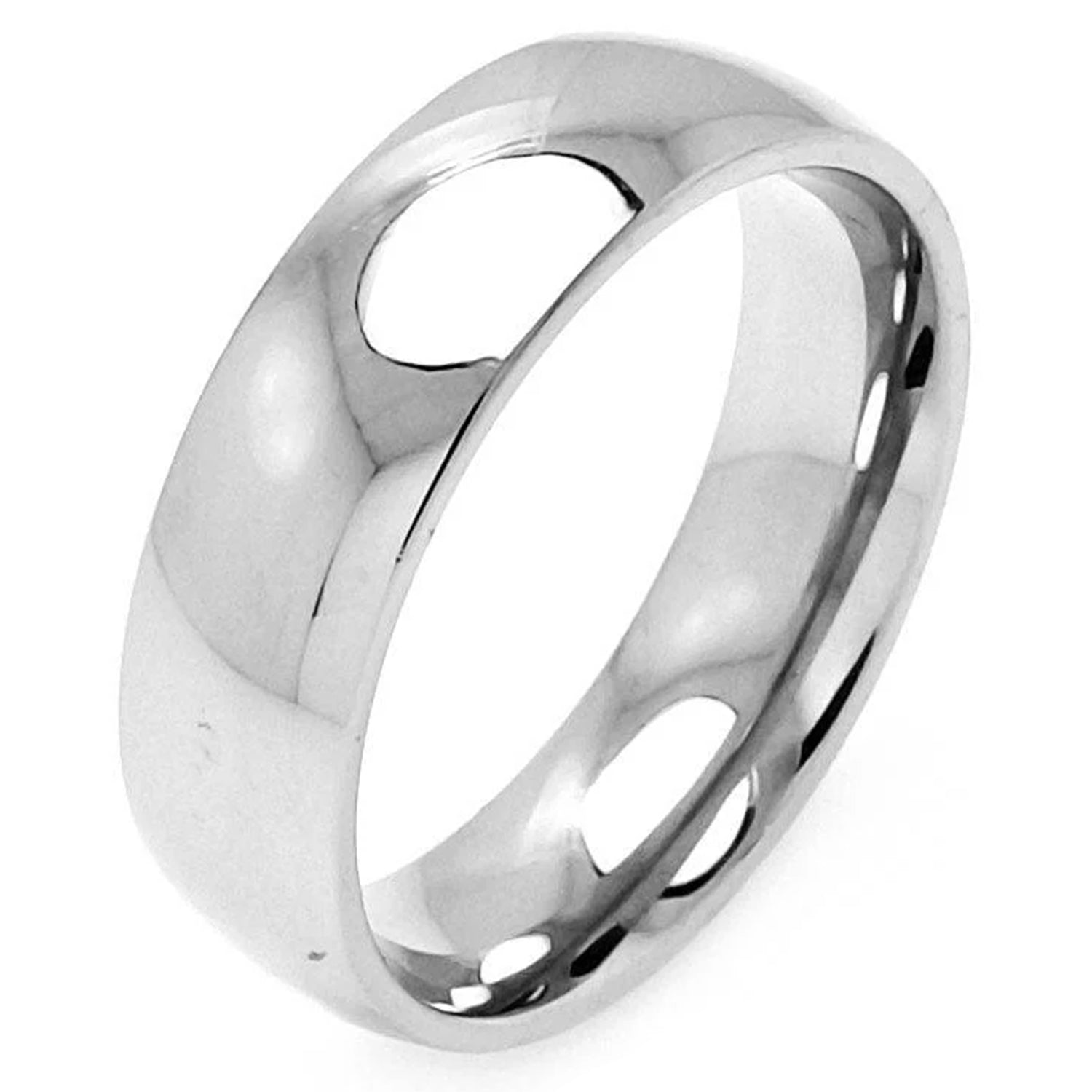 Sterling Silver 5 mm Round Band Ring